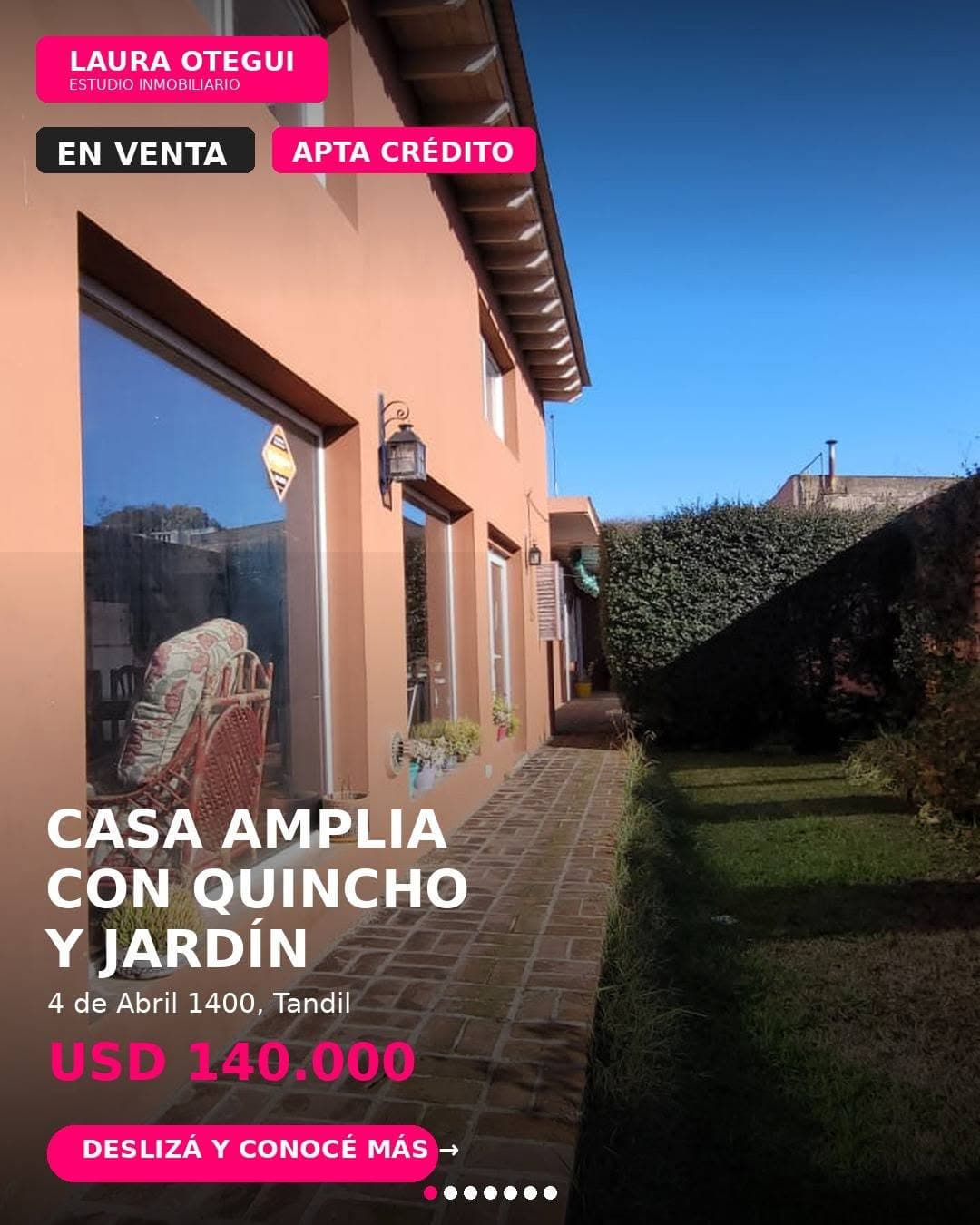 🏡 CASA AMPLIA CON QUINCHO Y JARDÍN EN VENTA 🏡